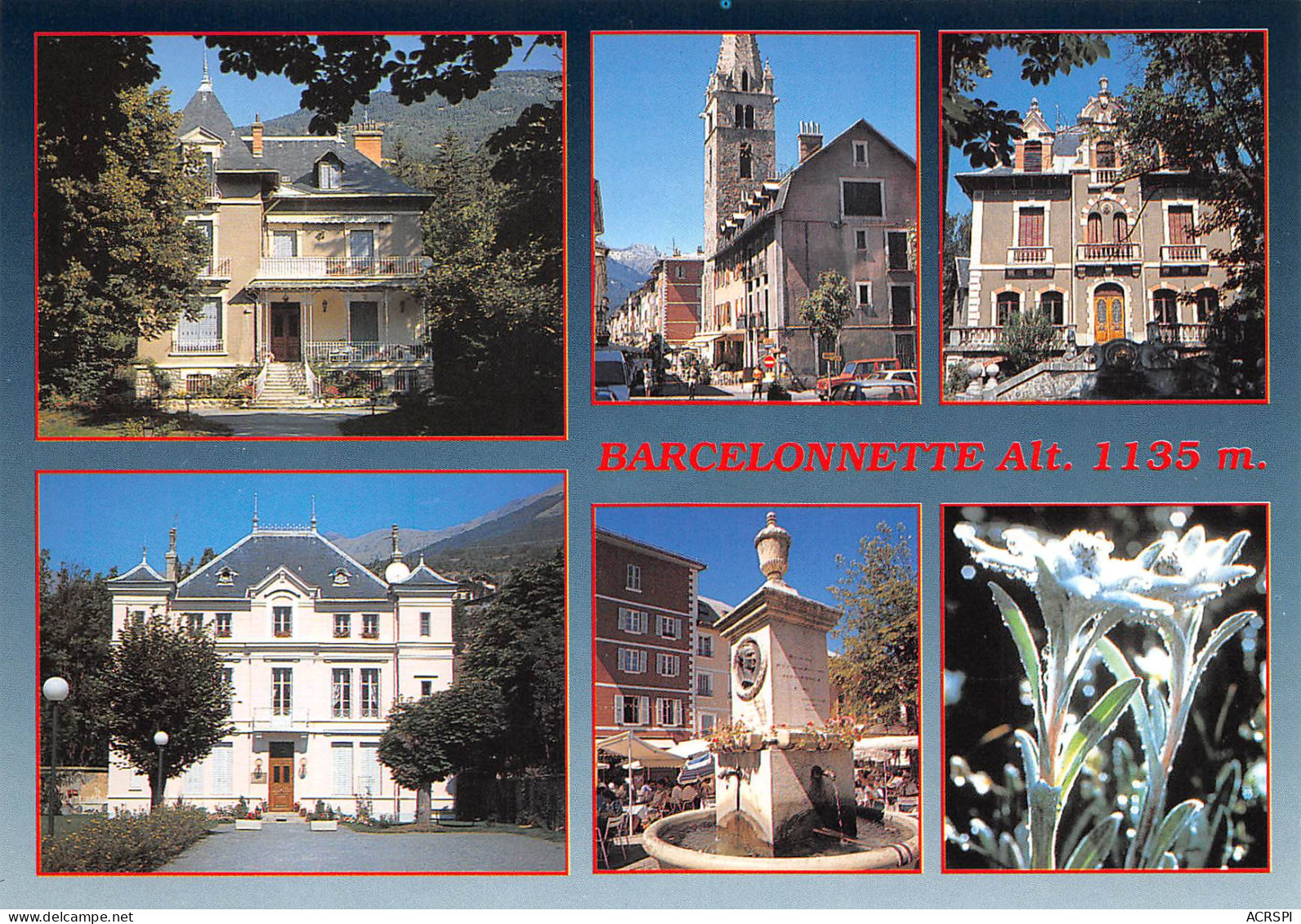 BARCELONETTE Multivue 17 (scan Recto Verso)ME2676VIC - Barcelonnette