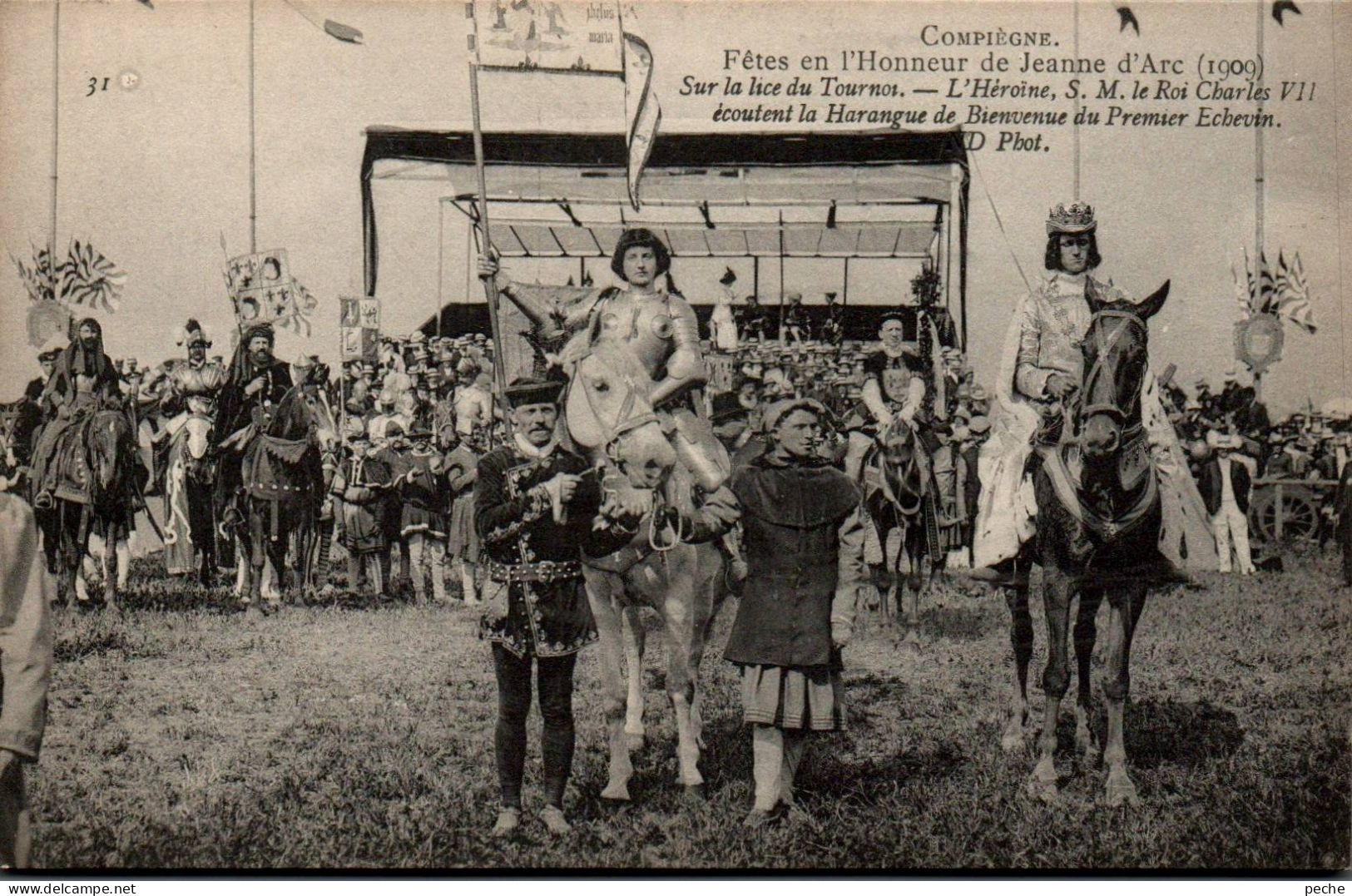 N°1552 W -cpa Compiègne -fêtes De Jeanne D'Arc- - Compiegne