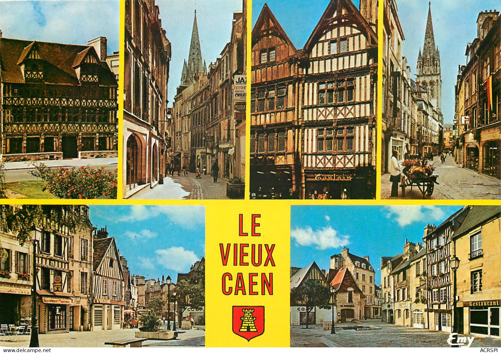 CAEN La Maison Des Quatrans La Rue Froide 1 (scan Recto Verso)ME2677 - Caen