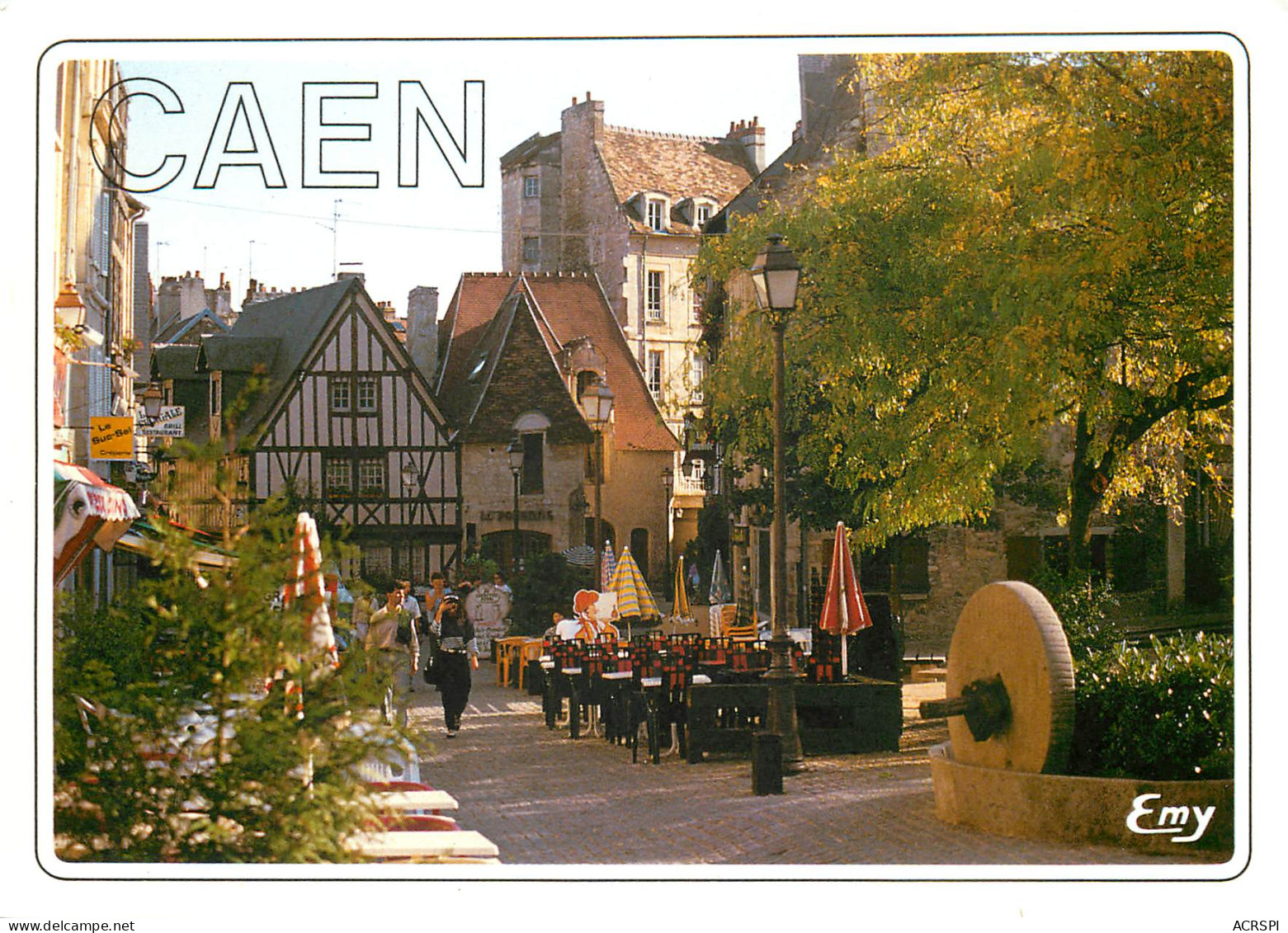 CAEN Le Quartier Du Vaugueux 2 (scan Recto Verso)ME2677 - Caen