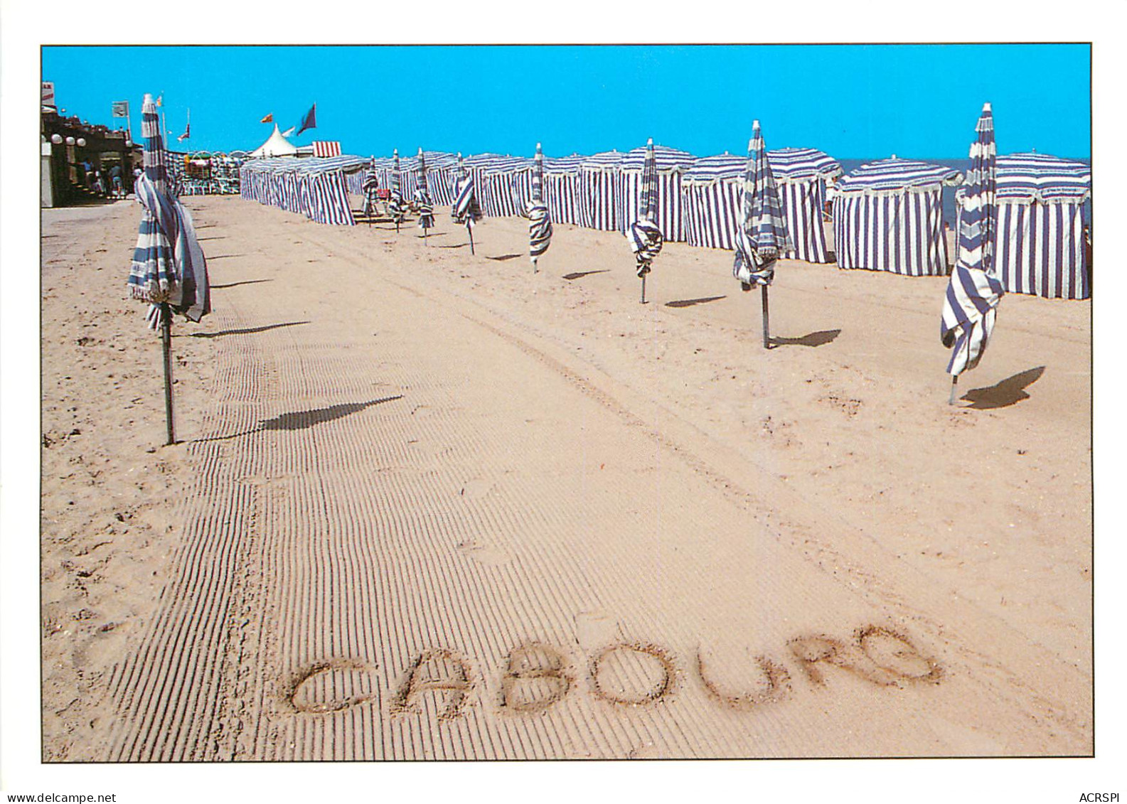 CABOURG La Plage 19(scan Recto Verso)ME2678 - Cabourg