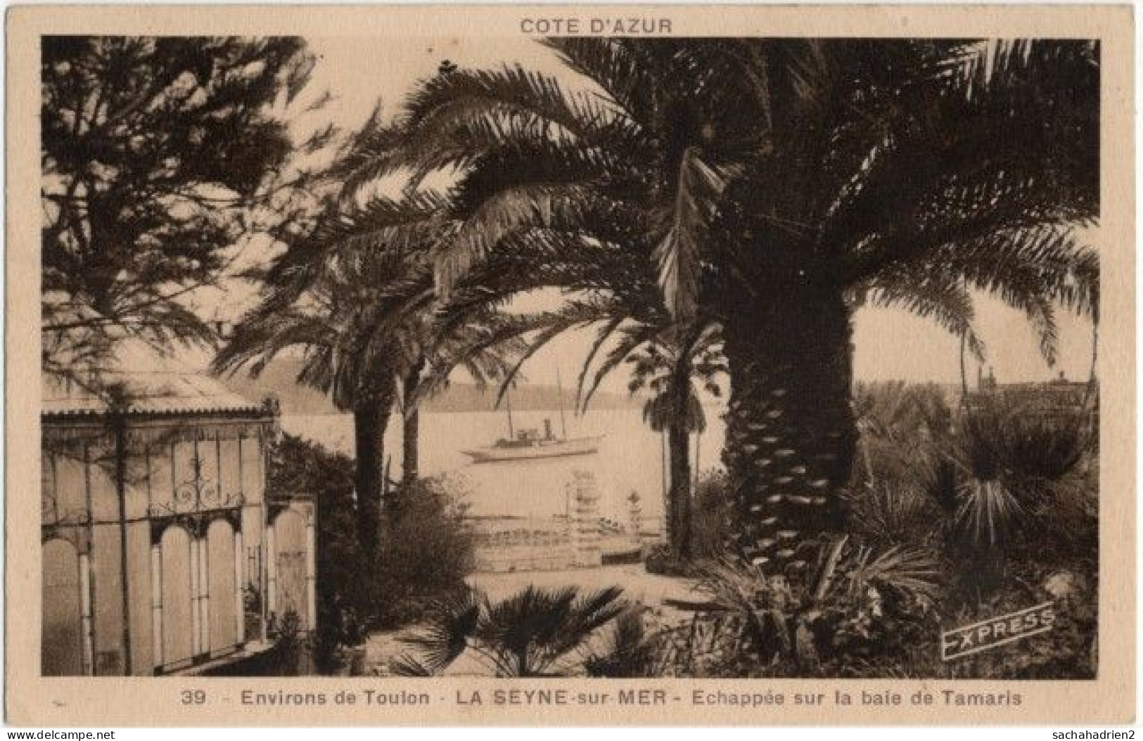 83. LA SEYNE-SUR-MER. Echappée Sur La Baie De Tamaris. 39 - La Seyne-sur-Mer