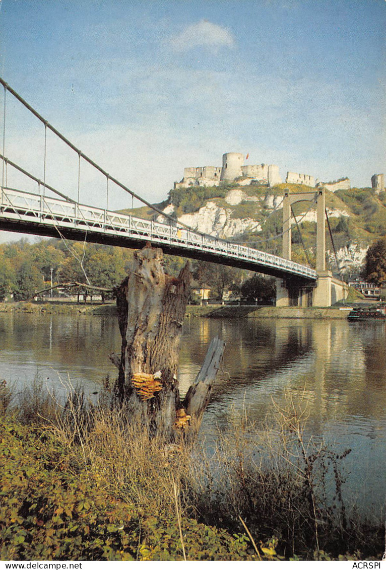 LES ANDELYS La Seine Et Chateau Gaillard  19 (scan Recto Verso)ME2678BIS - Les Andelys