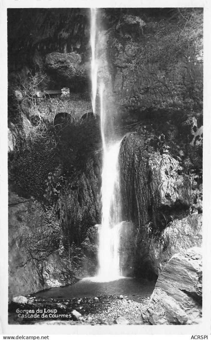 CASCADE DE COURMES  St-Arnoux  Tourrettes-sur-Loup Gorges Du Loup  22 (scan Recto Verso)ME2678VIC - Otros & Sin Clasificación