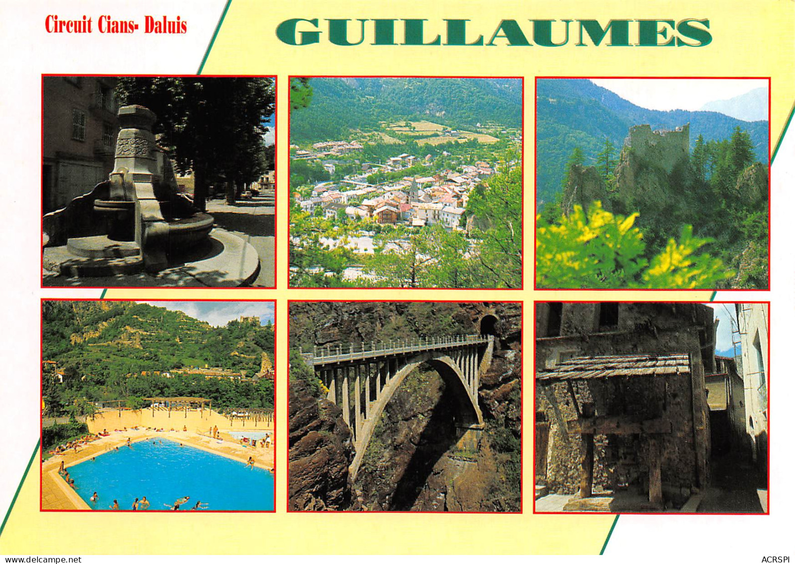 Guillaumes  Gorges De Daluis Et Du Cians  27 (scan Recto Verso)ME2678VIC - Otros & Sin Clasificación