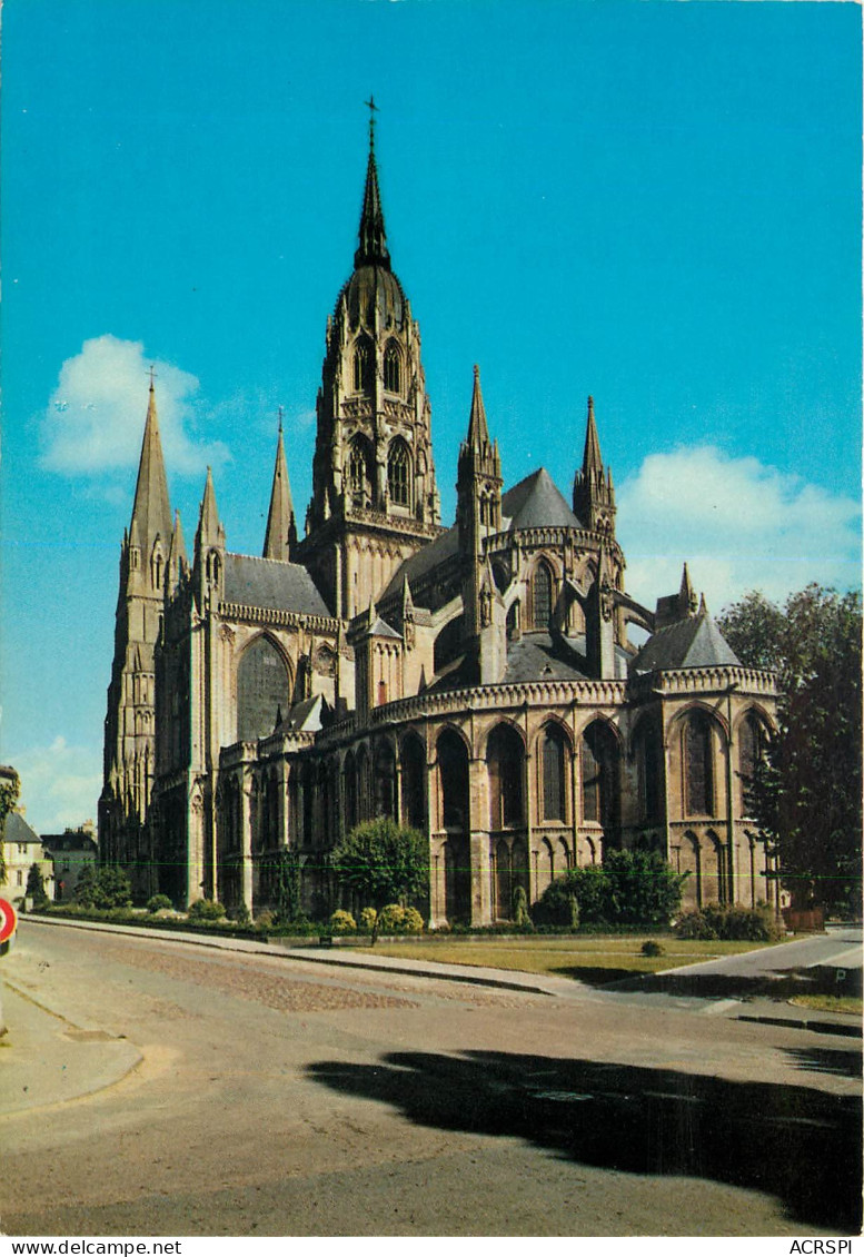 BAYEUX Le Chevet De La Cathedrale Notre Dame La Tour Centrale 20(scan Recto Verso)ME2680 - Bayeux