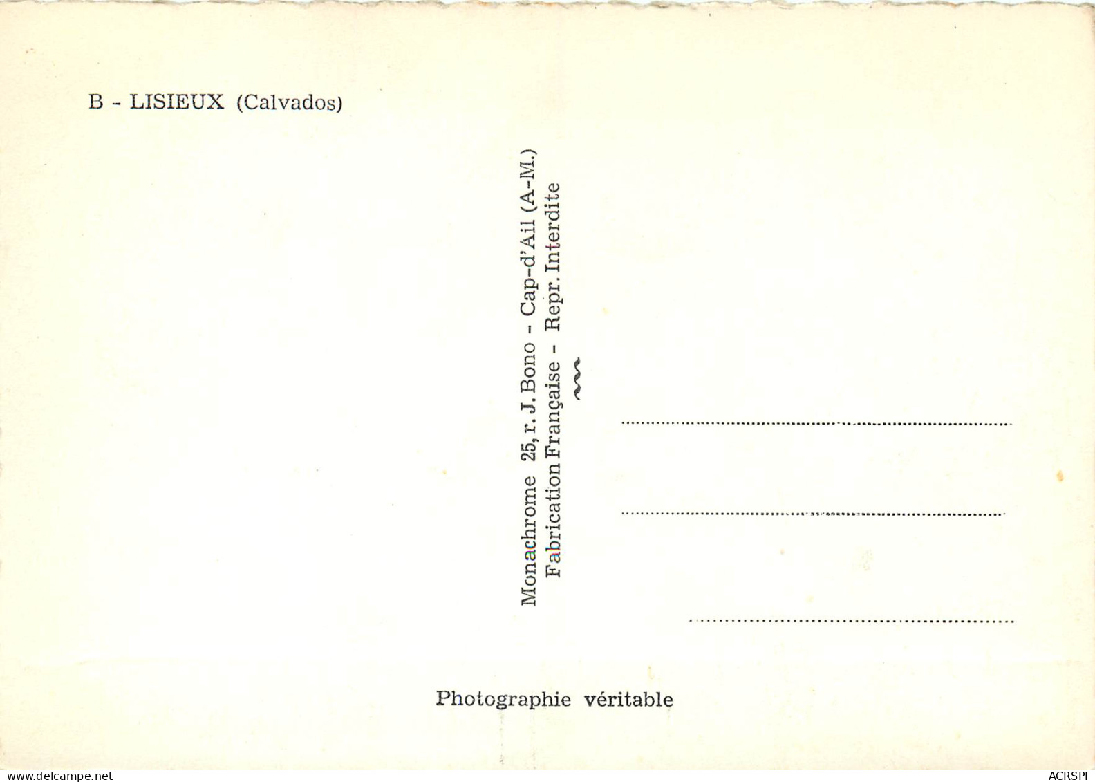 LISIEUX 24(scan Recto Verso)ME2681 - Lisieux