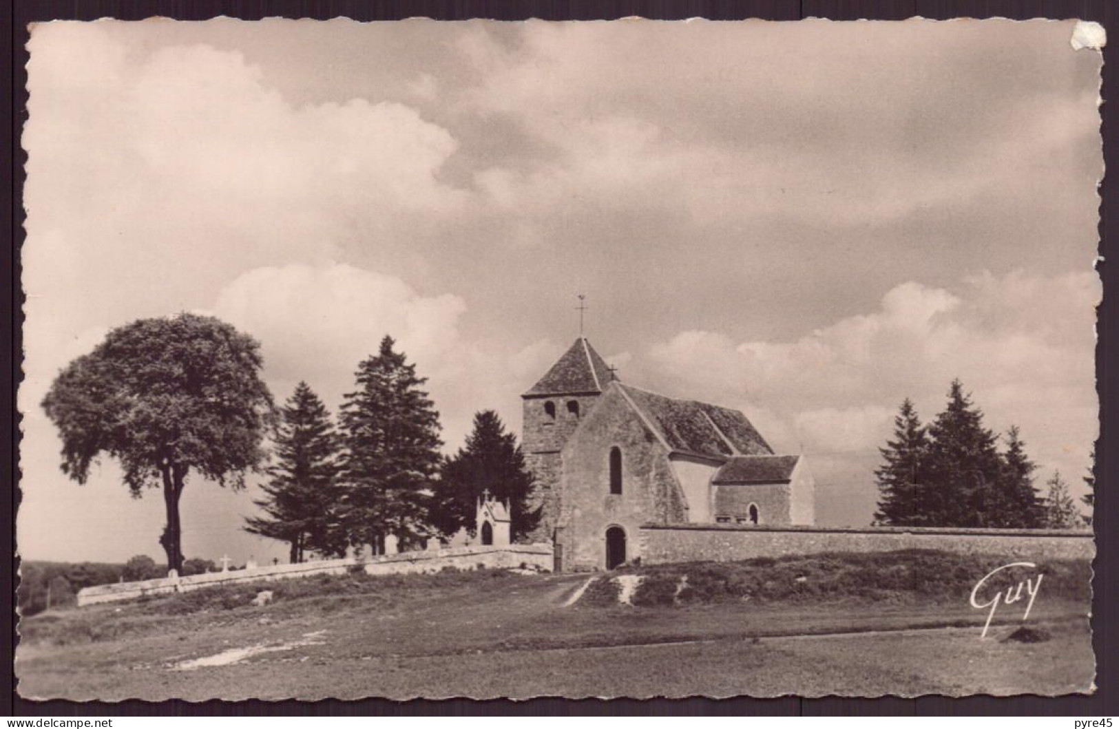 LA GENEVRAYE L EGLISE EN PLEIN CHAMP 77 - Altri & Non Classificati