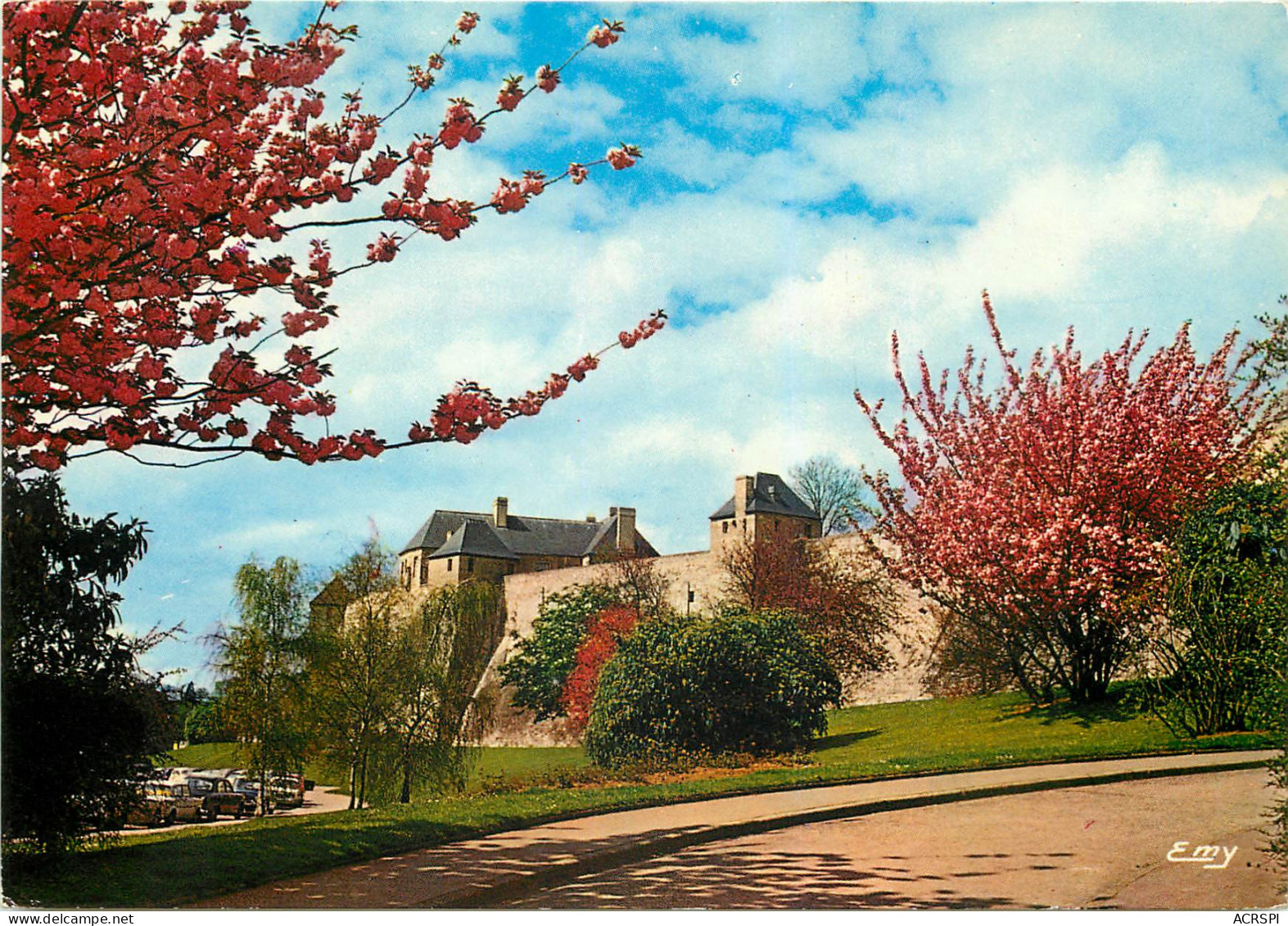 CAEN Les Remparts Du Chateau 13(scan Recto Verso)ME2684 - Caen