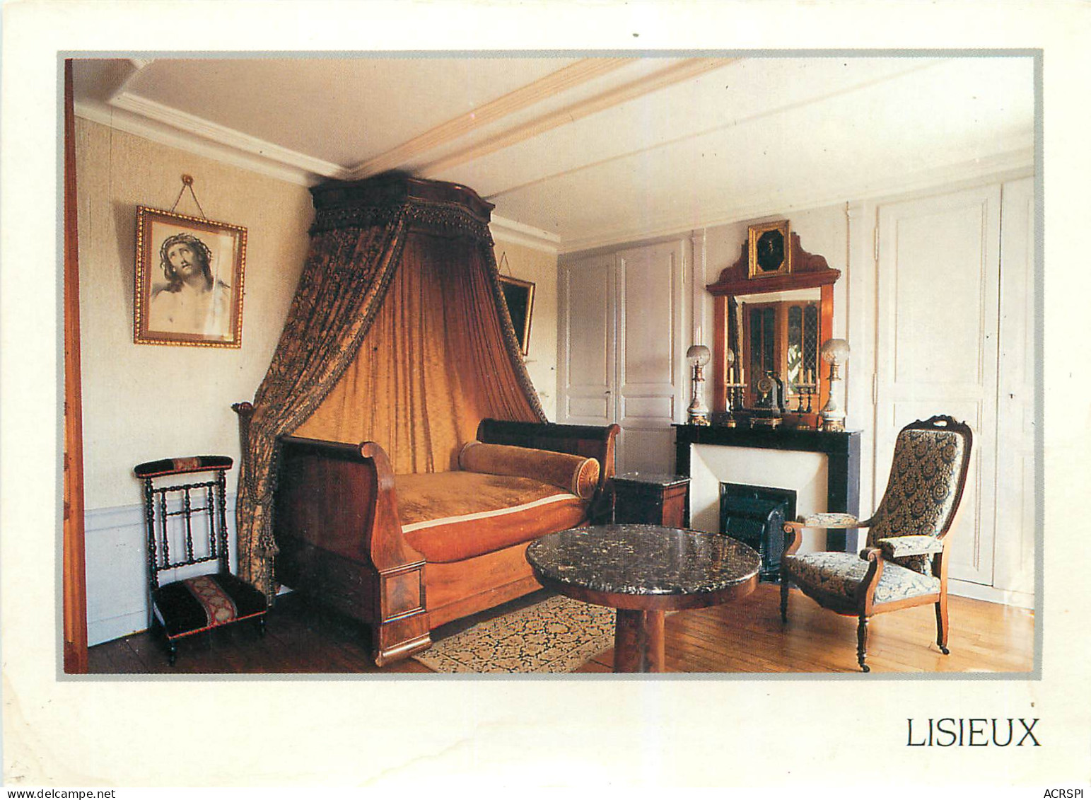 LISIEUX Les Buissonnets La Chambre De Monsieur Martin 18(scan Recto Verso)ME2684 - Lisieux