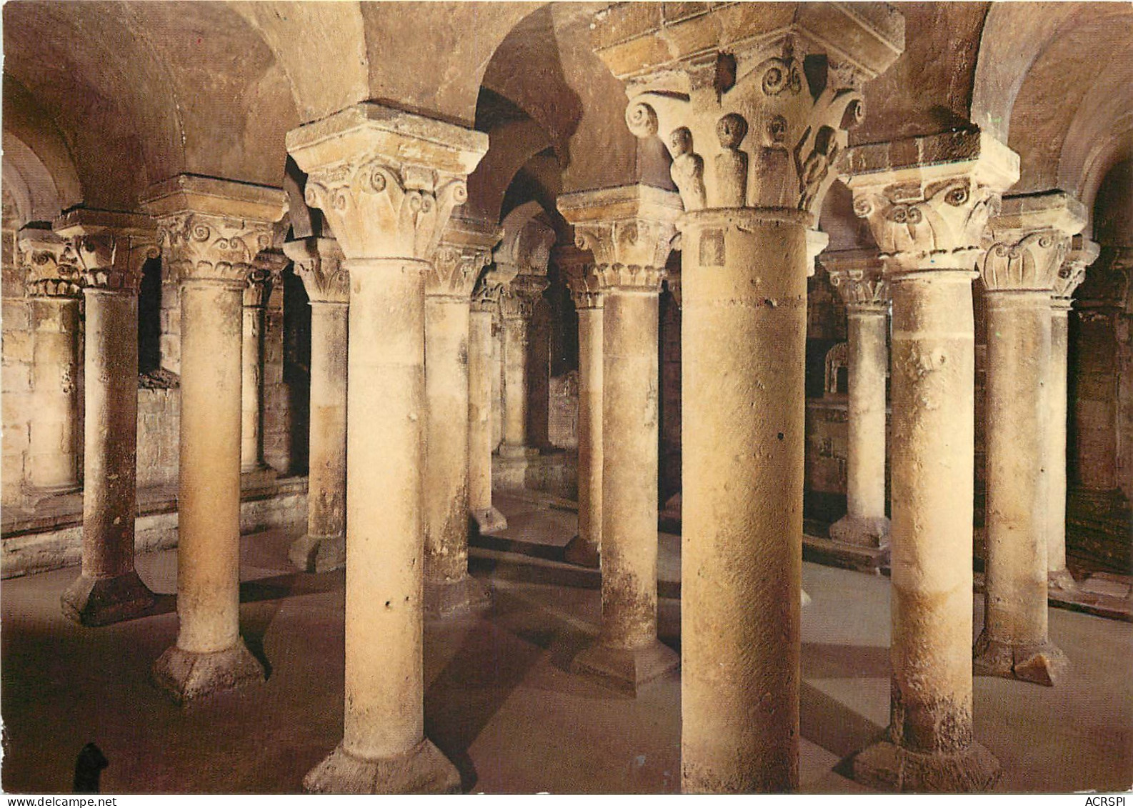 CAEN Abbaye Aux Dames Eglise De La Trinite La Crypte 25(scan Recto Verso)ME2684 - Caen