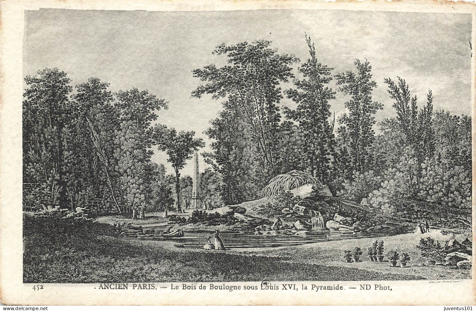 CPA Ancien Paris-Le Bois De Boulogne Sous Louis XVI-452     L2881 - Autres & Non Classés