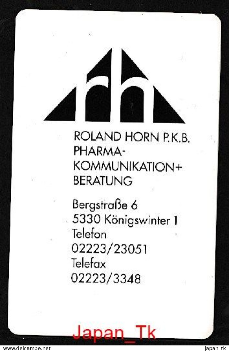 GERMANY K 932 92 Roland Horn  - Aufl  2000 - Siehe Scan - K-Reeksen : Reeks Klanten