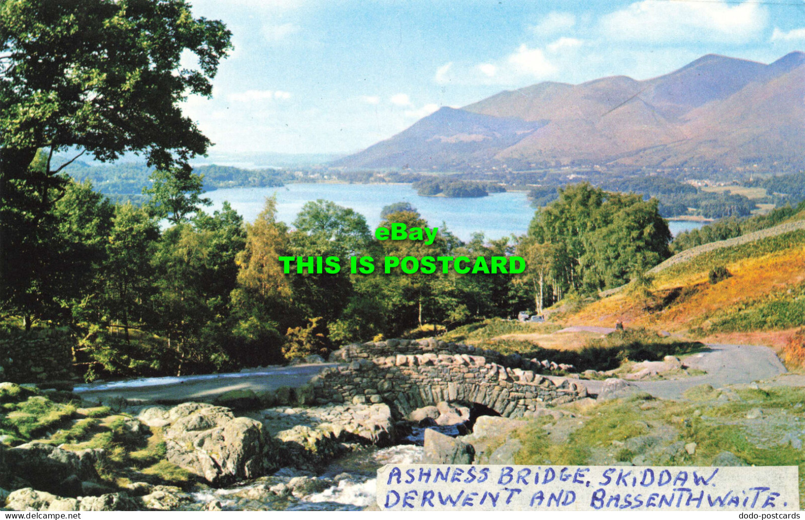 R570891 Ashness Bridge. Skiddaw. Derwentwater And Bassenthwaite. Keswick Wholesa - Welt