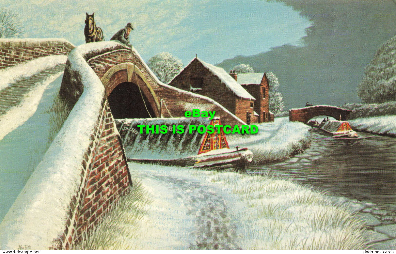 R570578 Wintertime. Great Haywood Junction. Trent And Mersey Canal. Salmon - Welt