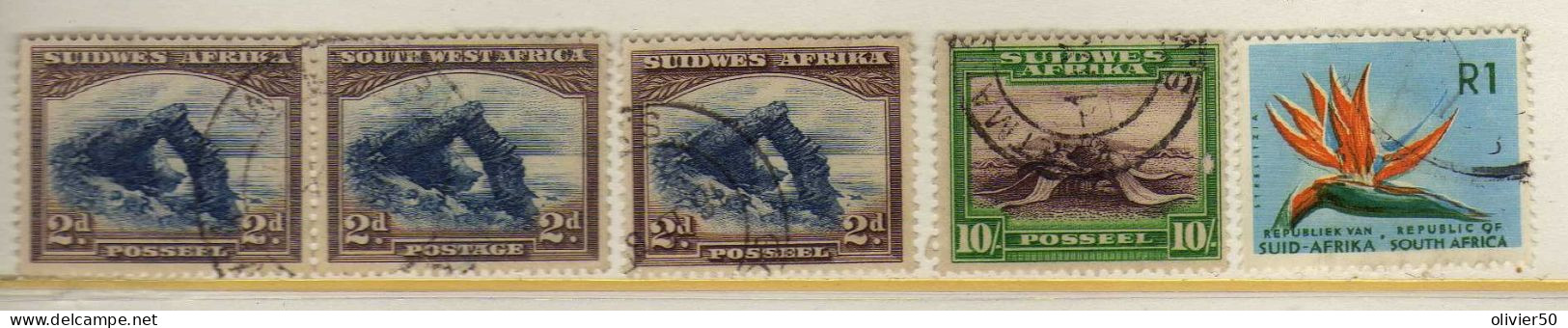 Afrique Du Sud -  Flore - Sites --  Obliteres - Gebruikt