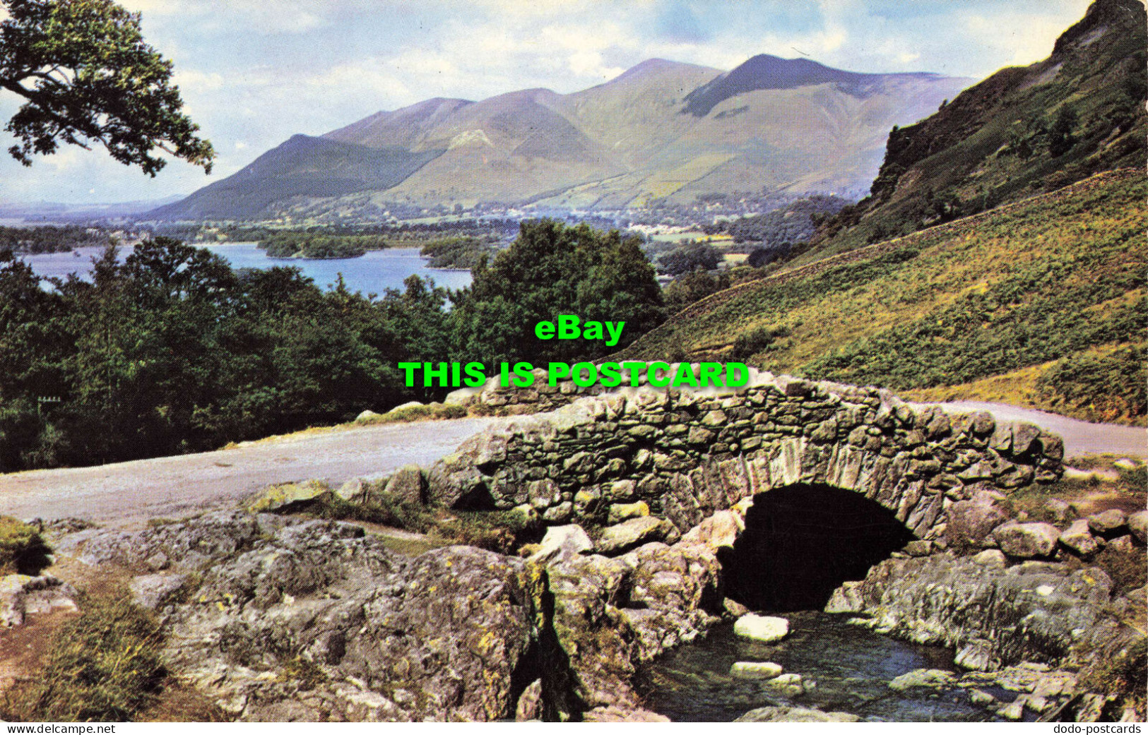 R570895 Ashness Bridge And Skiddaw. Derwentwater. PT21601. 1967 - Welt