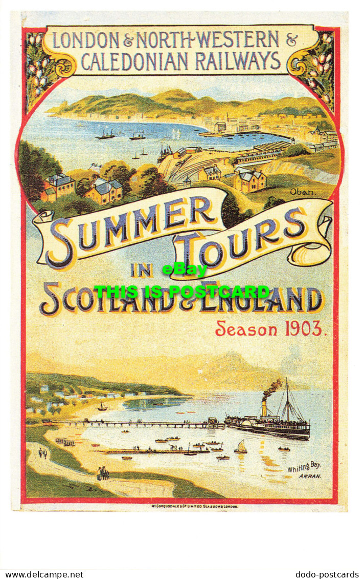 R569944 London And North Western Caledonian Railways. Summer In Tours. Scotland - Other & Unclassified