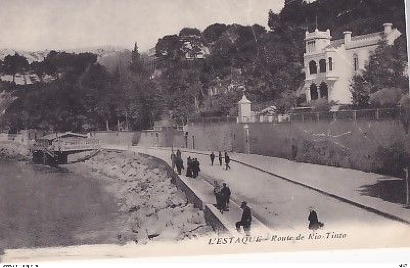 MARSEILLE              L ESTAQUE .   Route De Rio Tinto - L'Estaque