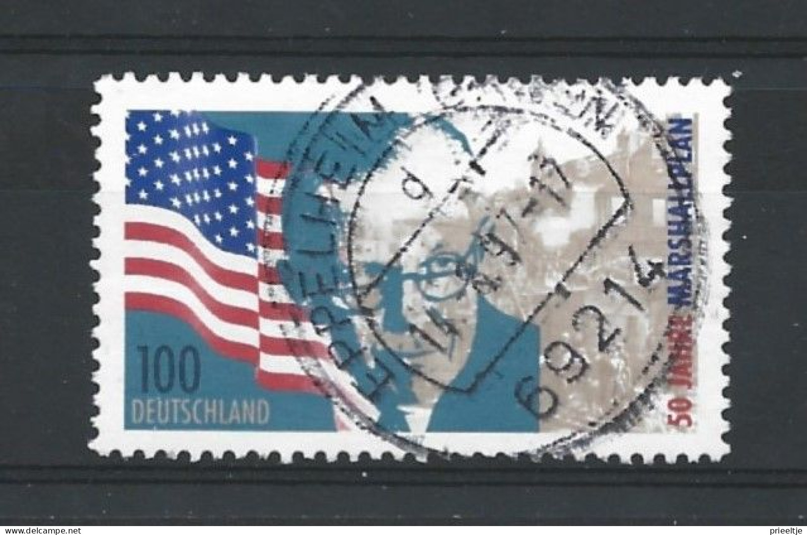 DBP 1997 Marshall Plan 50th Anniv. Y. Y.T. 1758 (0) - Used Stamps