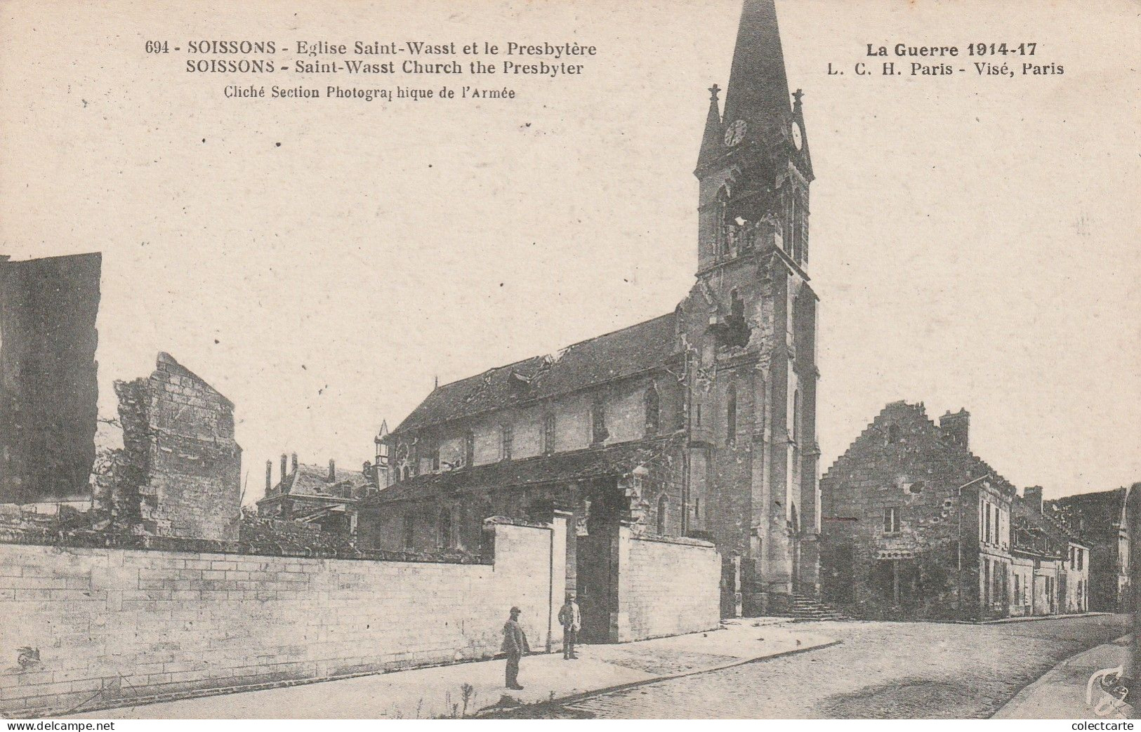 SOISSONS   Eglise Saint  Wasst - Soissons