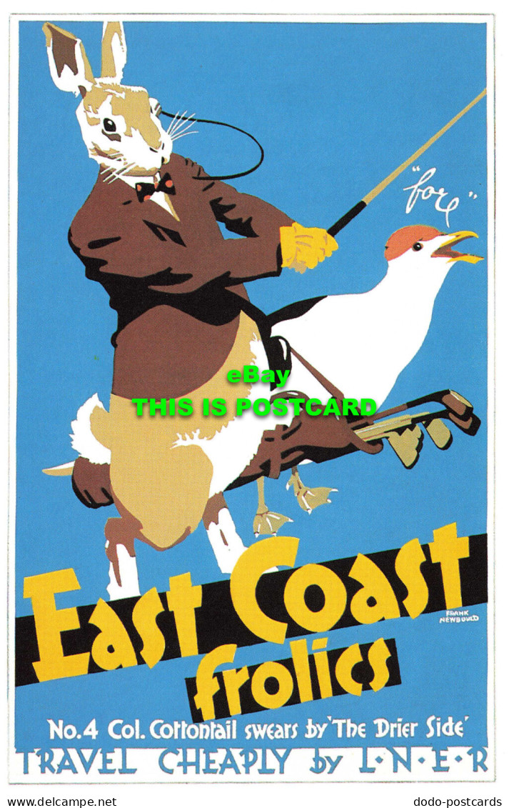 R569955 East Coast Frolics. No. 4 Col. Cottontail Swears By Drier Side. Travel C - Welt