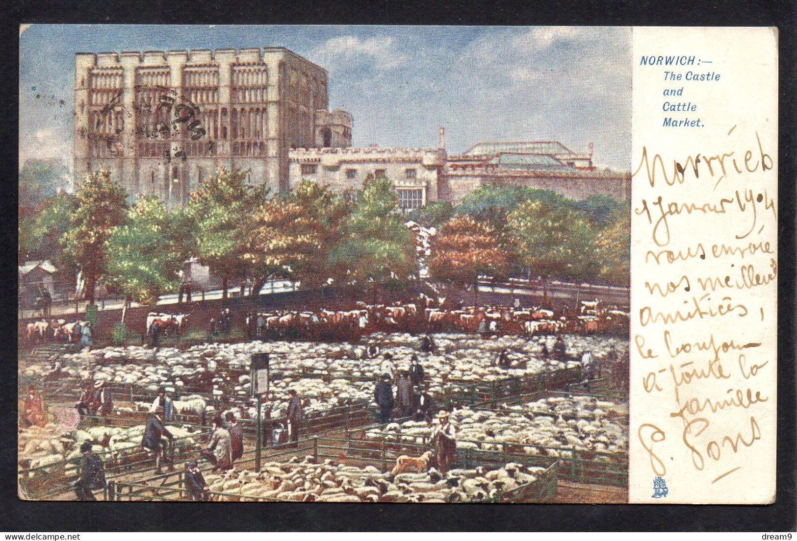 ROYAUME UNIS - ANGLETERRE - NORWICH - The Castle And Cattle Market - Norwich