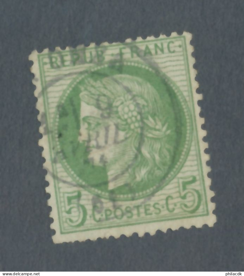 FRANCE - N° 53 OBLITERE - COTE : 10€ - 1872 - 1871-1875 Ceres