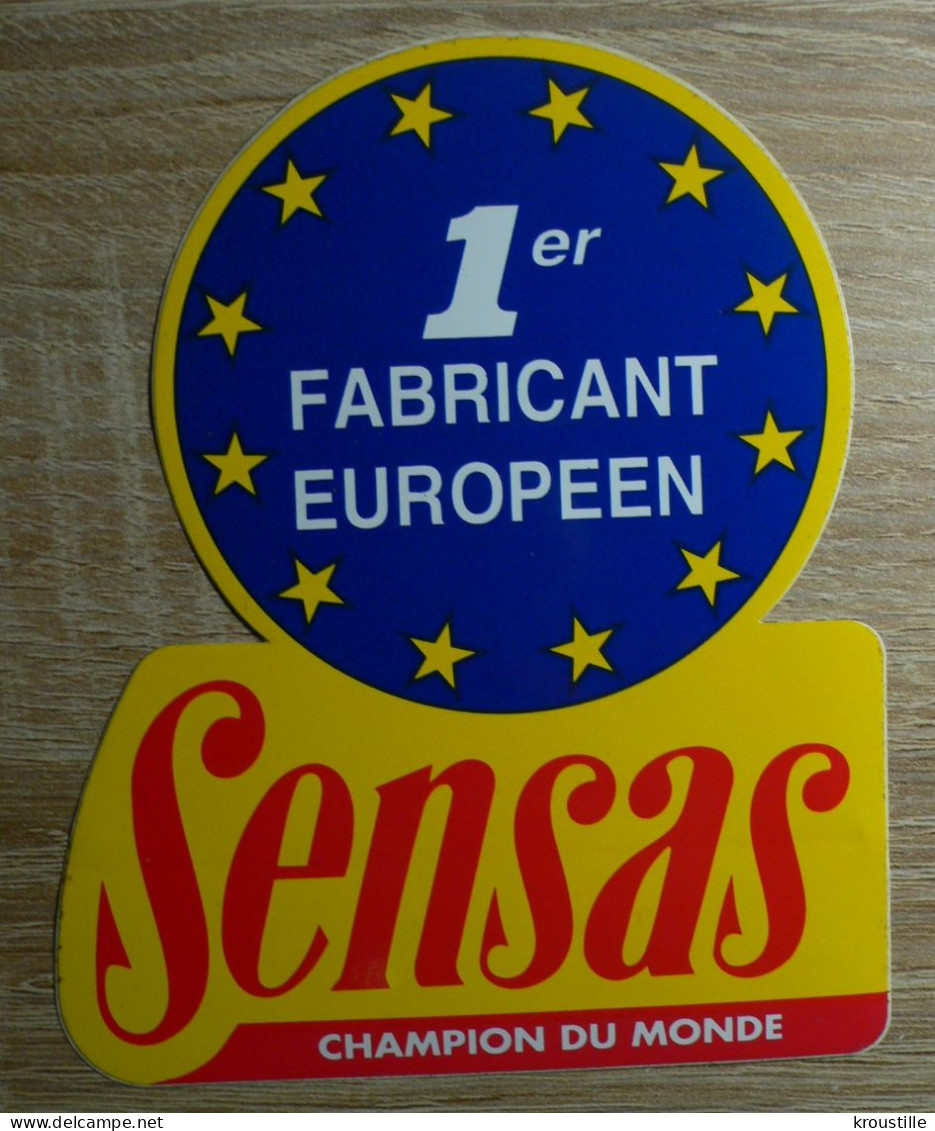PECHE : AUTOCOLLANT SENSAS - 1er FABRICANT EUROPEEN - Stickers