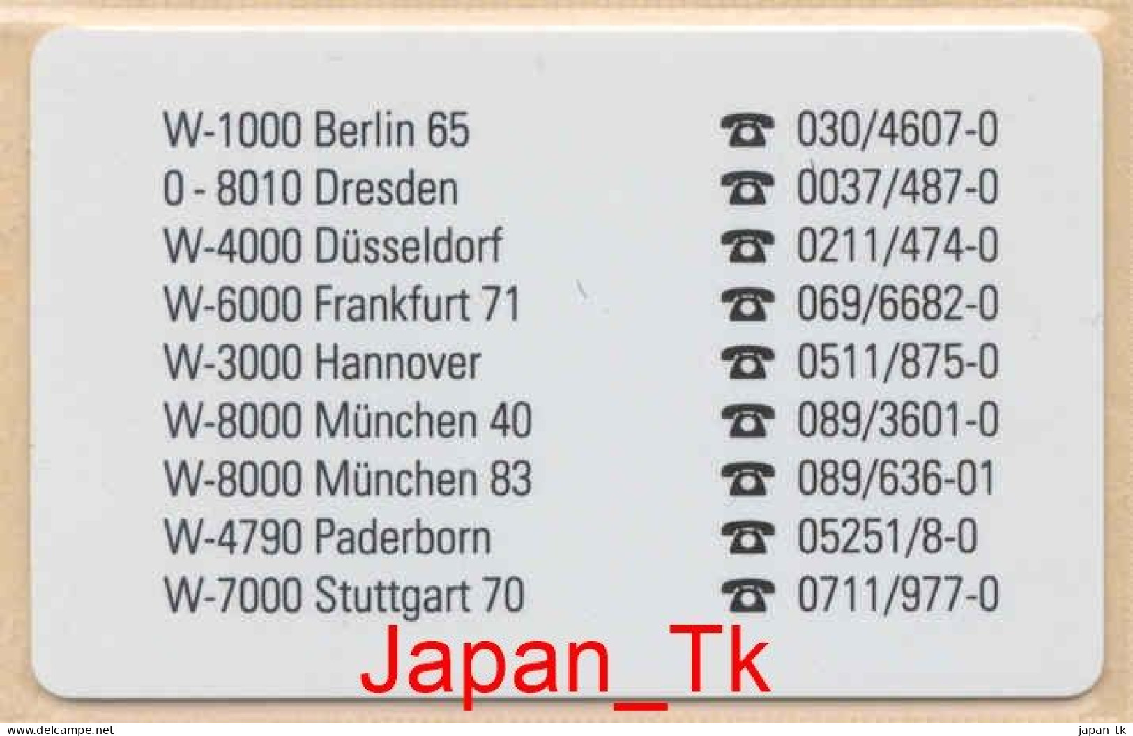 GERMANY K 882 92 Siemens Nixdorf - Aufl  11000 - Siehe Scan - K-Series : Serie Clientes