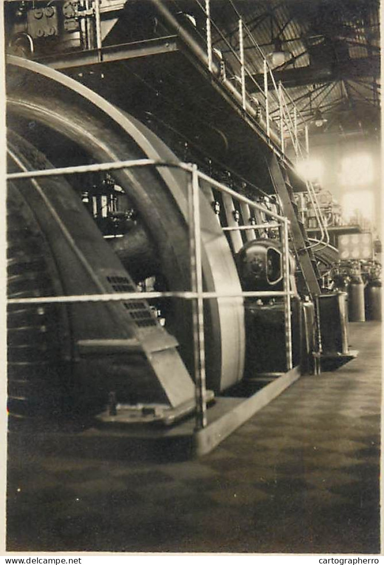 Electric Power Plant Interior Targu Mures Romania Photo 1930s - Objets