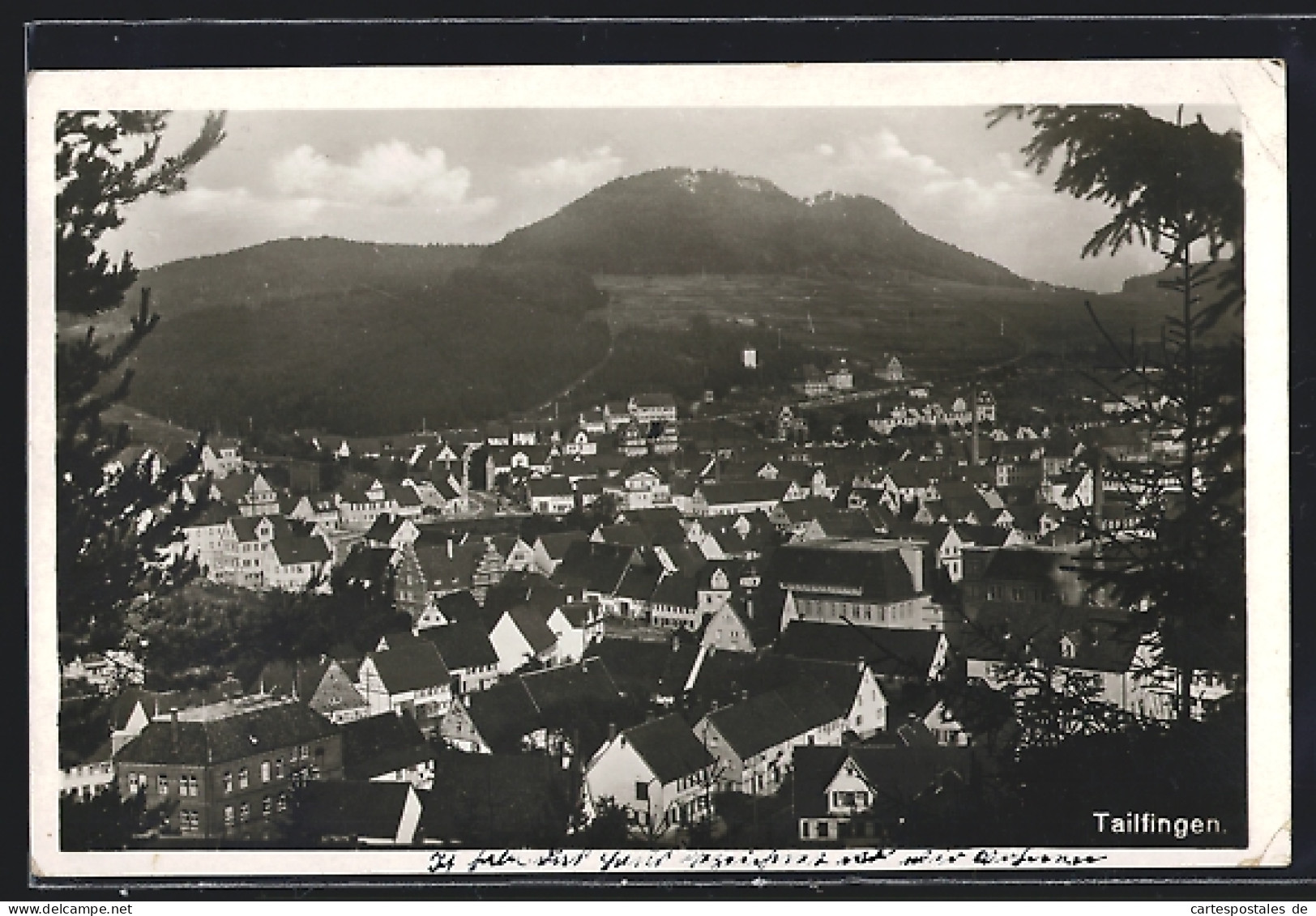 AK Tailfingen / Balingen, Teilansicht Von Einer Anhöhe  - Balingen