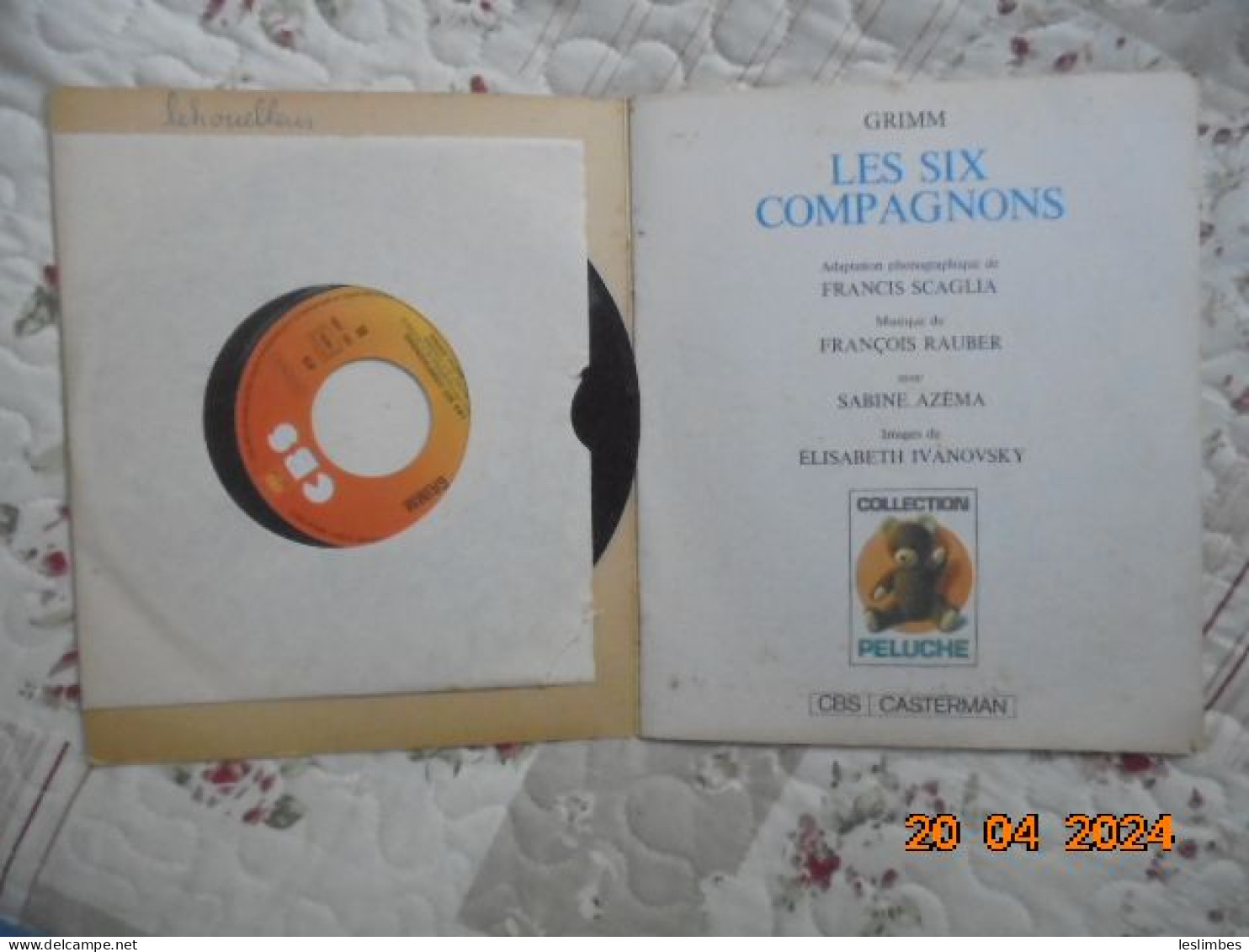 Grimm Les Six Compagnons [1 Livre + 1 Vinyle 45 Tours] CBS Casterman 1975 - Casterman