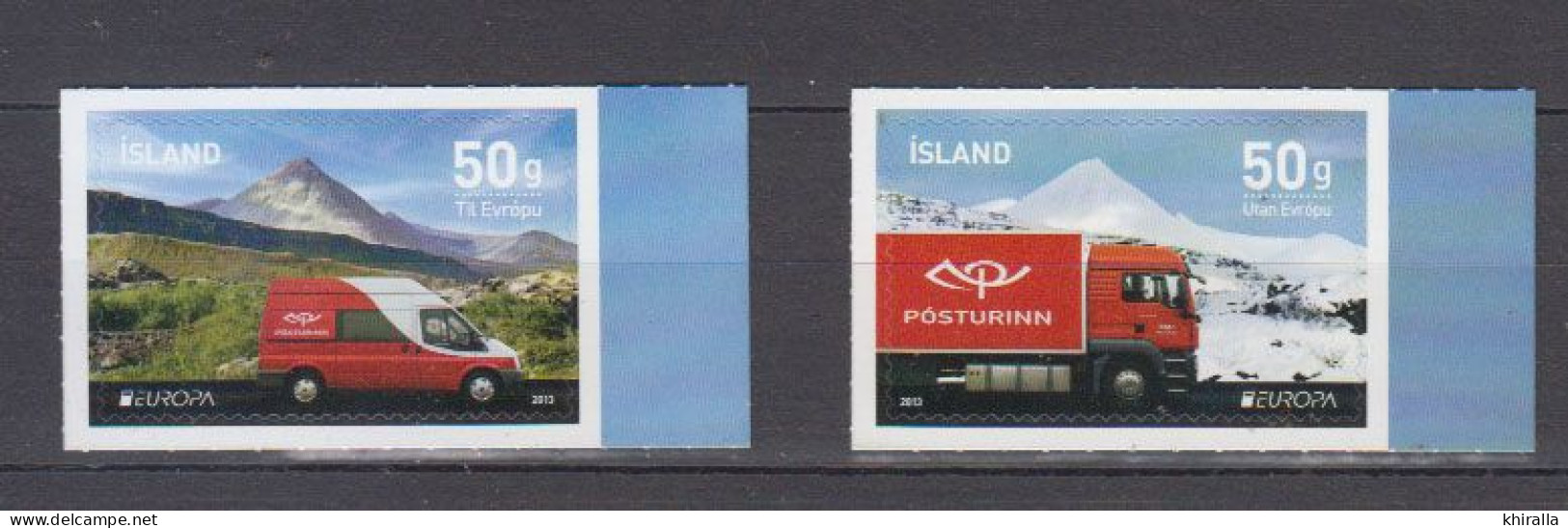 ISLANDE  2013  EUROPA    N°  1321 / 1322     ( Neuf Sans Charnieres )    COTE  7 € 50 - Nuevos