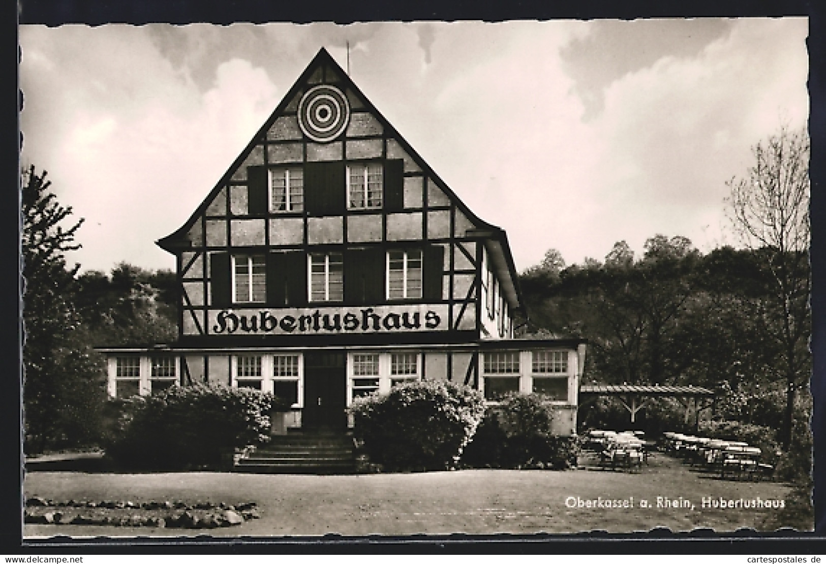 AK Oberkassel A. Rhein, Hotel Hubertushaus  - Other & Unclassified