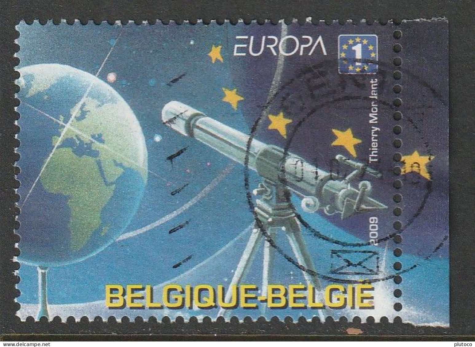 BELGICA, USED STAMP, OBLITERÉ, SELLO USADO,EUROPA CEPT - Usados