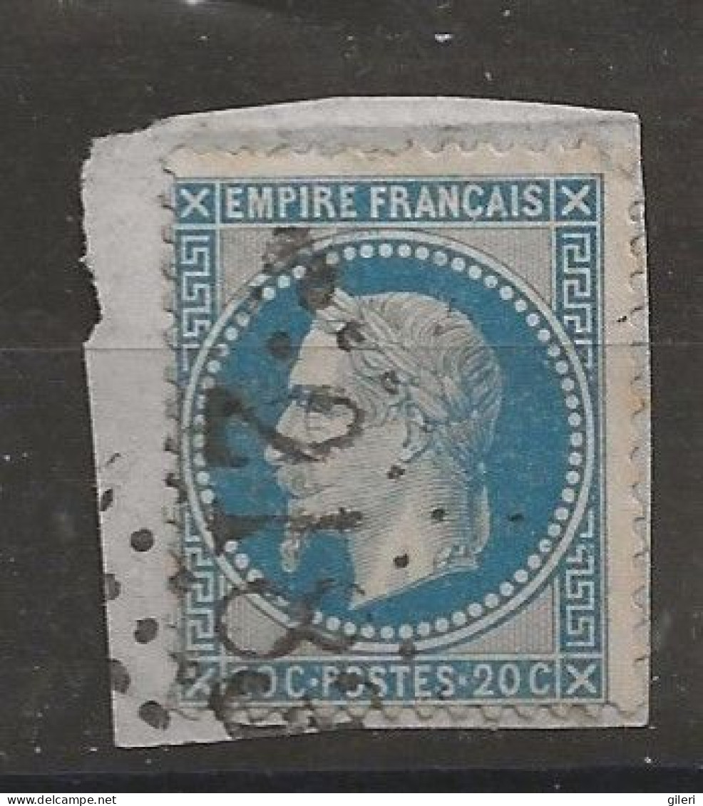 N 29A Ob Gc2183 - 1863-1870 Napoleon III With Laurels