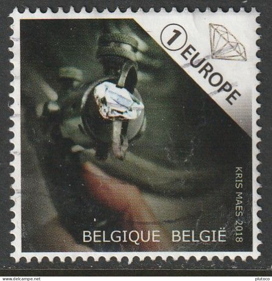 BELGICA, USED STAMP, OBLITERÉ, SELLO USADO, - Gebraucht