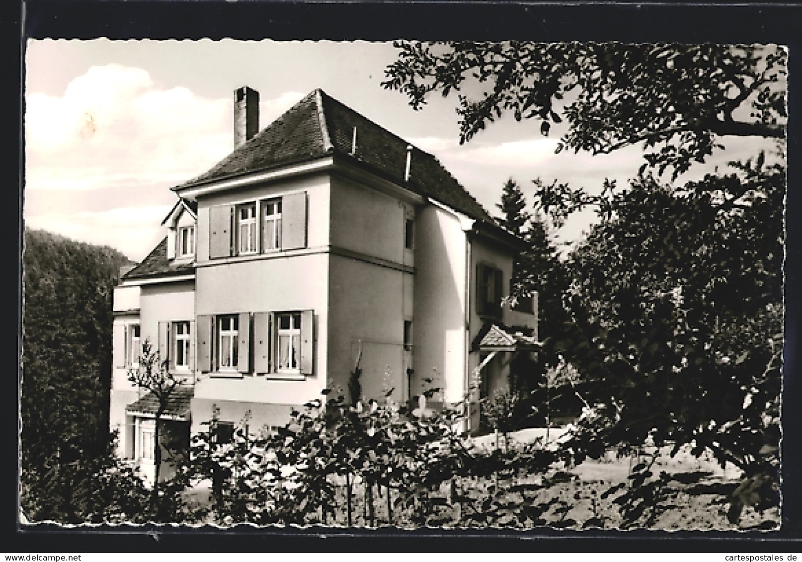 AK Badenweiler, Blick Auf Das Schwesternerholungsheim Haus Vogt  - Badenweiler