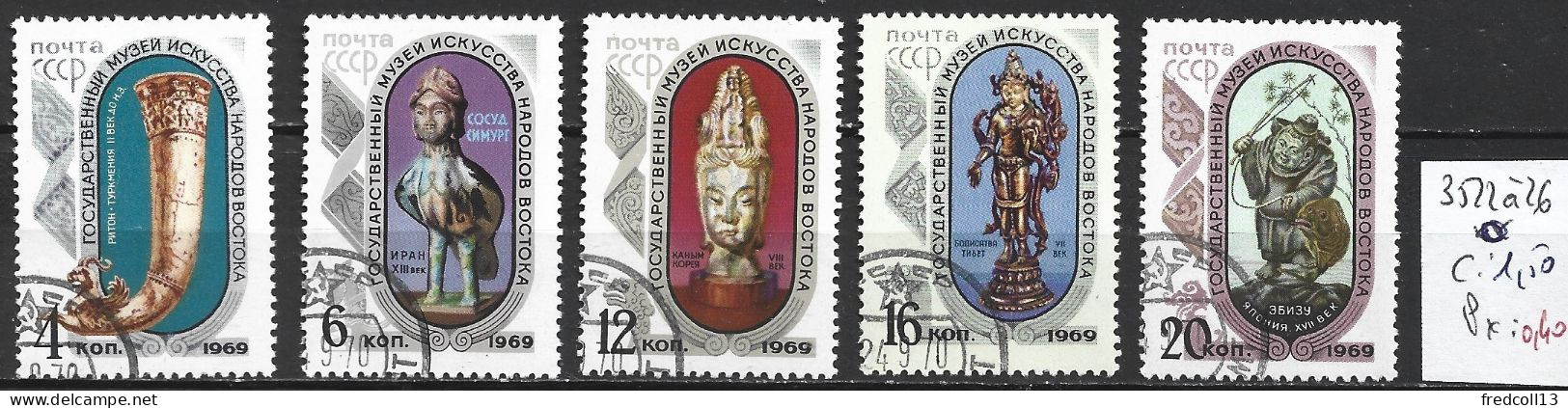 RUSSIE 3522 à 26 Oblitérés Côte 1.50 € - Used Stamps
