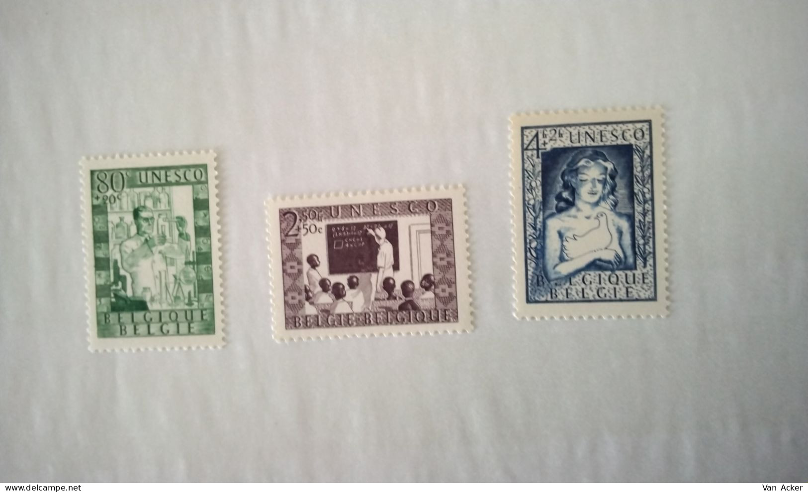 Nr.842/844** UNESCO. - Unused Stamps
