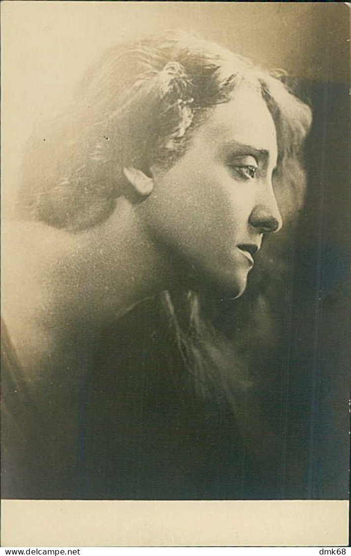 LYDA BORELLI ( LA SPEZIA 1887 ) ITALIAN ACTRESS - RPPC POSTCARD 1910s (TEM518) - Künstler