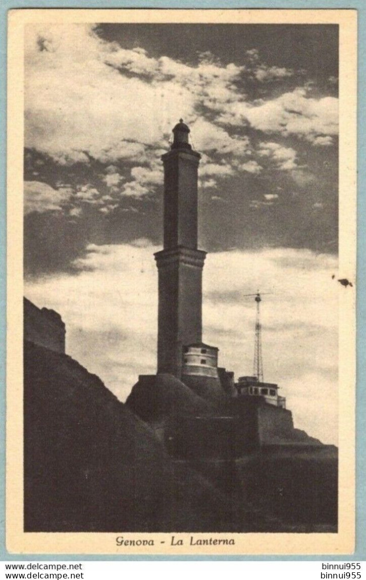 Cartolina Genova La Lanterna - Viaggiata - 1946 - Genova