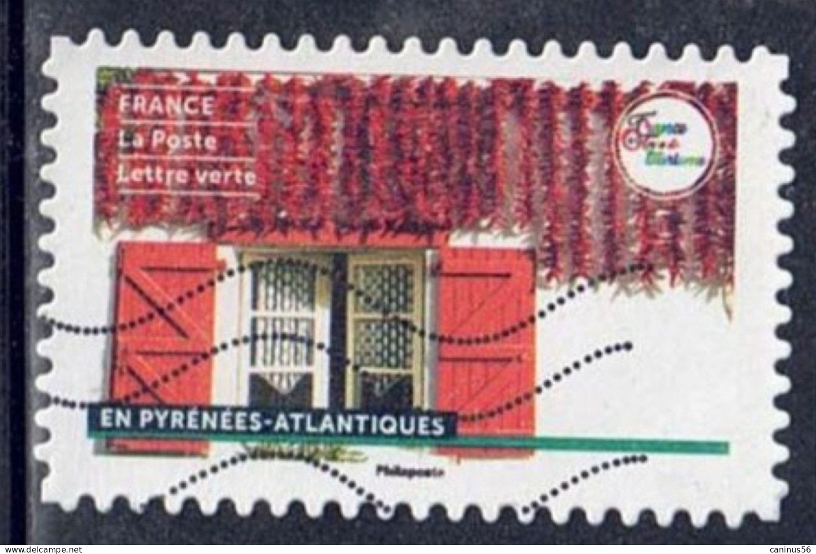 2022 Yt AA 2170 (o)  France Terre De Tourisme - Habitats Typiques En Pyrénées-Atlantiques - Used Stamps