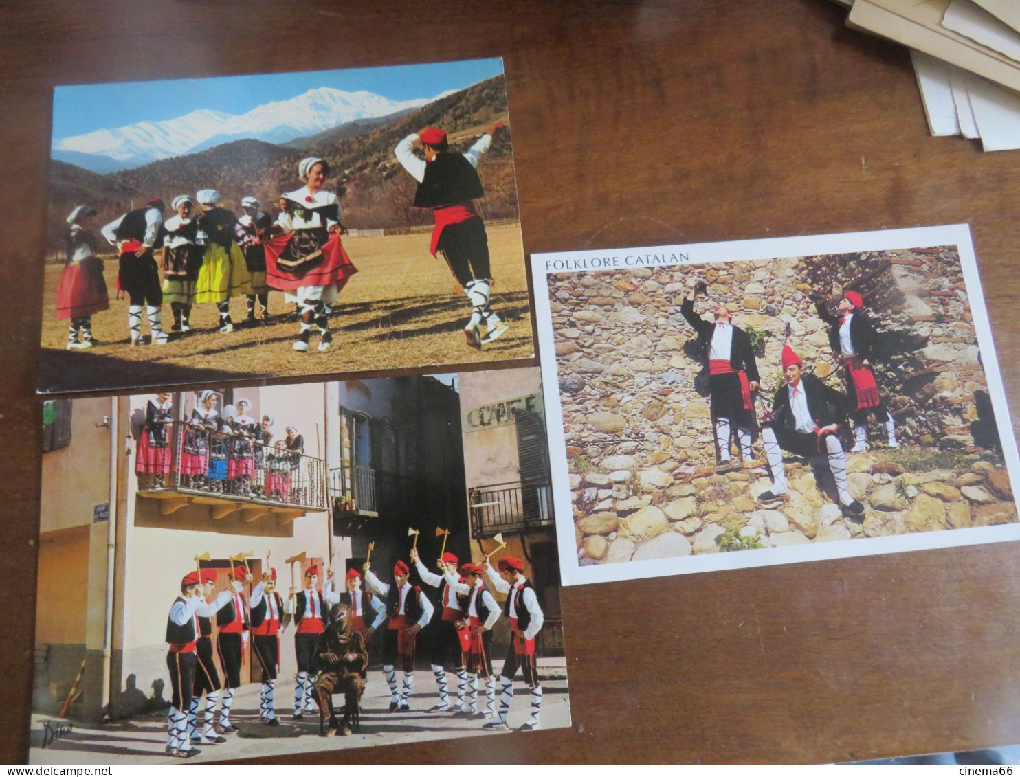 FOLKLORE CATALAN - Lot De 3 Cartes - Sonstige & Ohne Zuordnung