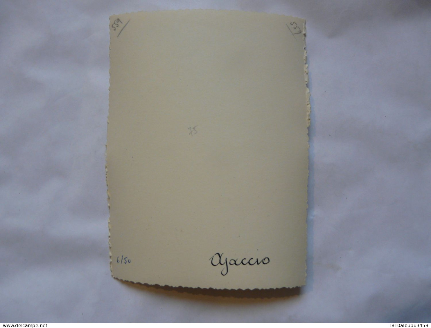 PHOTO ANCIENNE ( 9,5 X 13 Cm) - CORSE : AJACCIO - NAPOLEON - Berühmtheiten