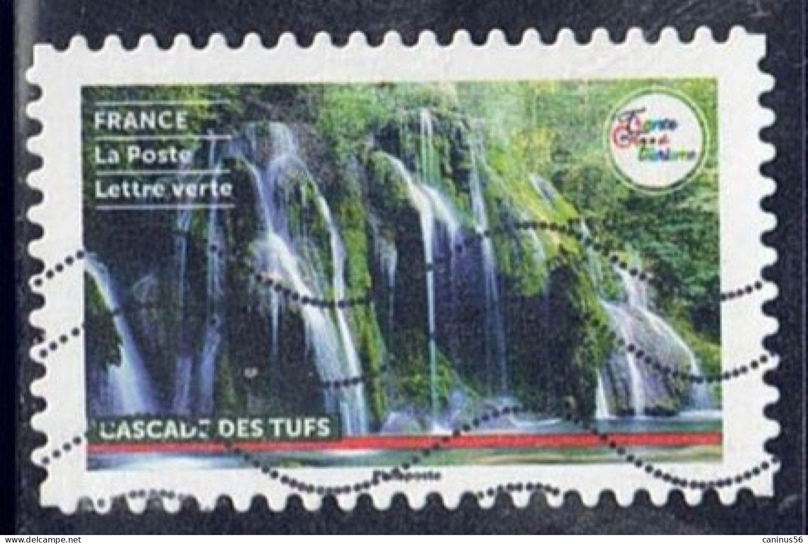 2021 Yt AA 2029 (o) France Terre De Tourisme - Sites Naturels Cascade Des Tufs - Oblitérés