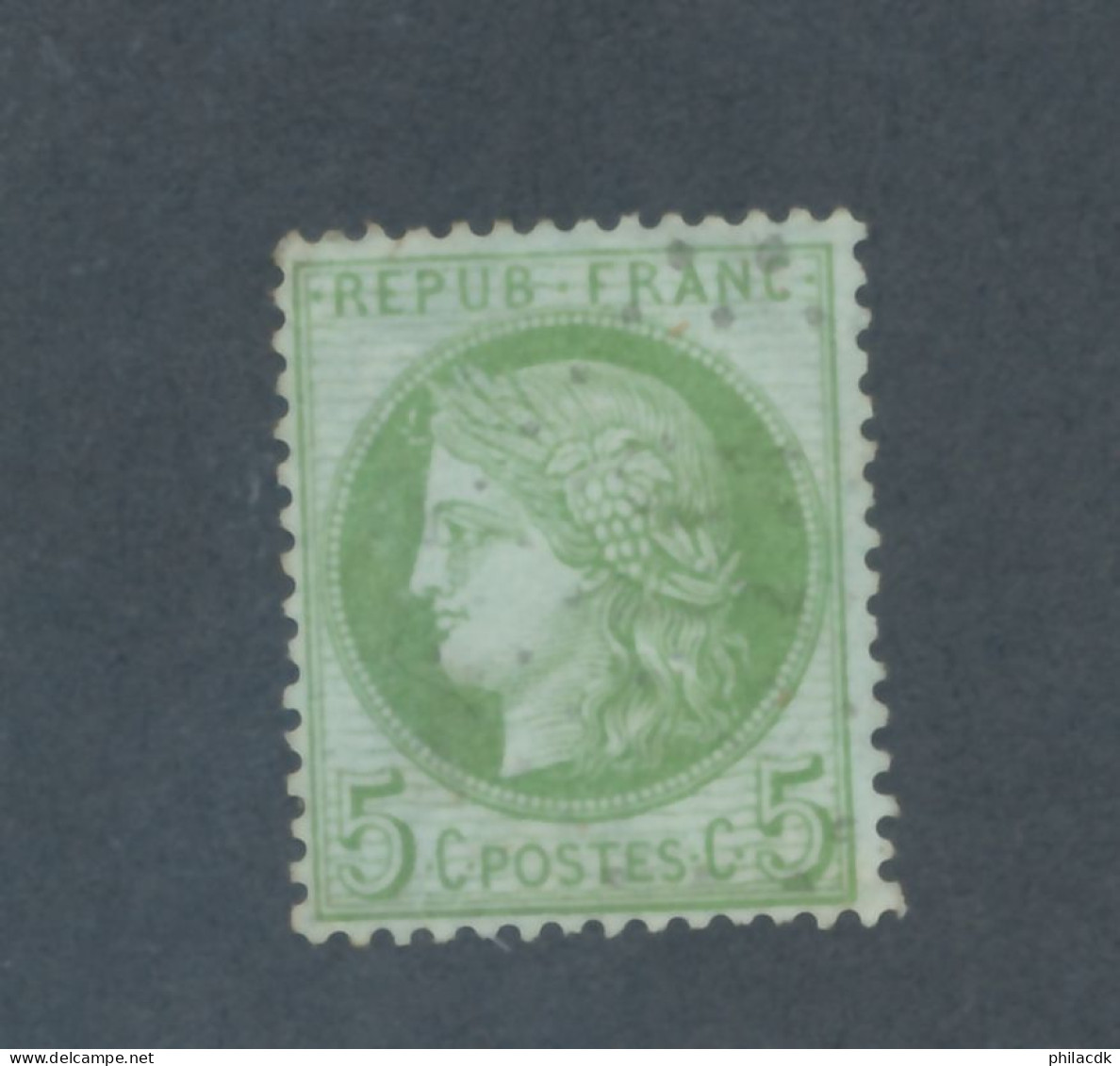 FRANCE - N° 53 OBLITERE - COTE : 10€ - 1872 - 1871-1875 Ceres