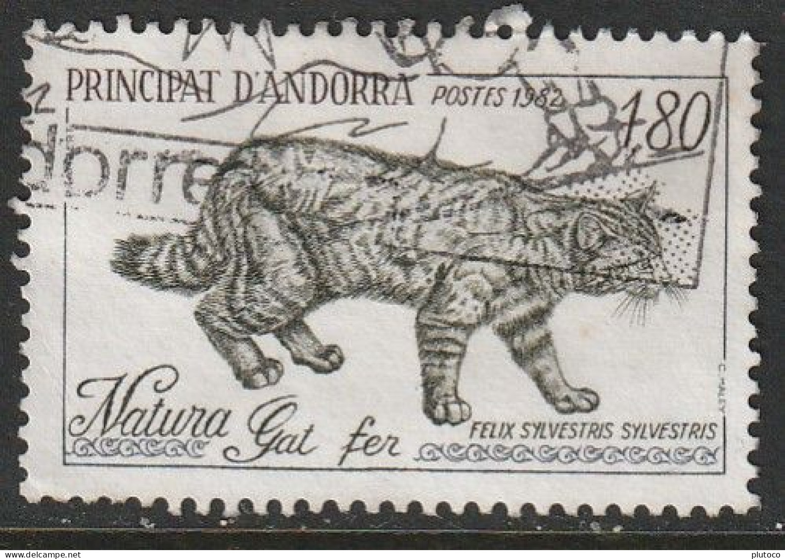 ANDORRA FRANCESA, USED STAMP, OBLITERÉ, SELLO USADO, - Altri & Non Classificati