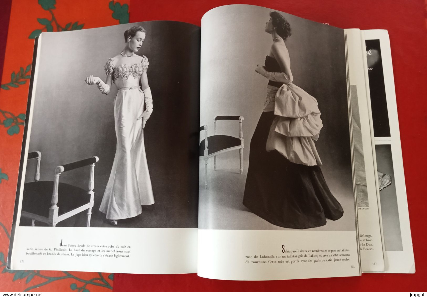 Officiel de la Mode et de la Couture Paris Octobre 1951 Complément Collections  Hiver Dior Lanvin Patou Fath Balenciaga